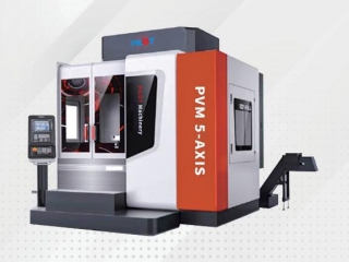 High energy five axis composite machining center